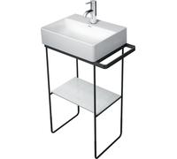 Duravit DuraSquare console en métal 51,6x33,3cm, pour lavabo 073245, sur pied, 0031091000