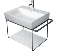 Duravit Console métallique DuraSquare 0031024600 66,5x45,1 cm murale Noir mat pour lavabo 235360