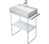 Duravit DuraSquare console en métal 66,5x45,1cm, pour lavabo 235660, porte-serviettes, debout au sol, 0031131000
