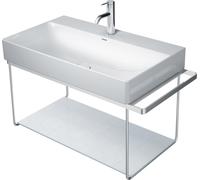Duravit DuraSquare console en métal 86,5x45,1cm, pour lavabo 235380, montage mural, 0031121000, Couleur: chrome