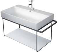 Duravit DuraSquare console en métal 86,5x45,1cm, pour lavabo 235380, montage mural, 0031124600, Couleur: Noir Mat