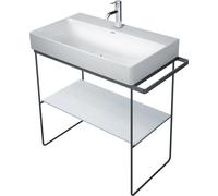 Duravit DuraSquare console en métal 86,5x45,1cm, pour lavabo 235380, sur pied, 0031114600, Couleur: Noir Mat