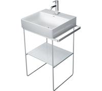 Duravit Console métallique DuraSquare 565×451 mm pour lavabo 235350 – 0031151000 – Chrome