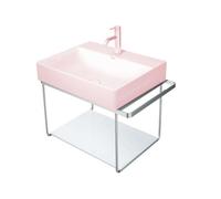 Duravit DuraSquare - Console métallique pour lavabo, chromée 0031021000