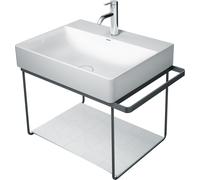 Duravit Insert en verre DuraSquare 57×38 cm 0099648400 Noir pour consoles métalliques 003101/003102