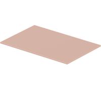 Duravit DuraSquare inlay en verre 77x38cm, pour consoles métalliques 003111/ 003112, 0099678600