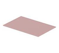Duravit DuraSquare insert en verre 0099668600 Apricot Pearl, pour console en métal 003109 ou 003110
