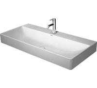 Duravit DuraSquare lavabo 2353100041 blanc, 100x47cm, avec trou pour robinetterie, sans trop-plein
