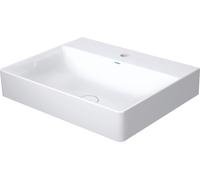 Duravit DuraSquare lavabo 60x47 cm rectangulaire classique-de meuble blanc brillant 2353600071