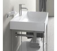 Duravit DuraSquare lavabo 2353600041 blanc, 60x47cm, sans trop-plein, avec trou pour robinetterie