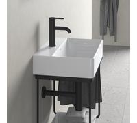 Lavabo mural Duravit DuraSquare 45 cm 0732450041 Blanc, DuraCeram®, 450 x 350 mm, sans trop-plein, avec trou de robinetterie