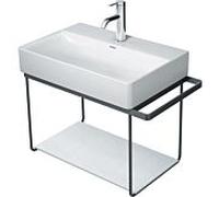 Duravit DuraSquare métal 0031144600 66,5x38,1cm, suspendu, noir mat