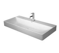 Duravit DuraSquare lavabo 100x47 cm rectangulaire classique-de meuble blanc brillant 2353100071