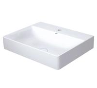 Duravit DuraSquare lavabo 60x47 cm rectangulaire classique-de meuble blanc brillant 2353600071