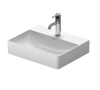 Duravit DuraSquare - Meuble-lavabo Compact, 50x40 cm, avec 1 trou pour robinetterie, DuraCeram, blanc 2356500041