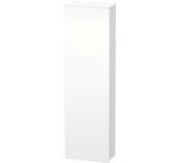 Duravit DuraStyle Armoire haute 1218, 1 porte, charnière à gauche, hauteur : 1400mm, profondeur : 240mm, DS1218L1818, Couleur: Blanc Matt / Blanc Matt