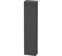 Duravit Armoire haute DuraStyle DS1228L4949 1 porte charnières à gauche H1800 mm P240 mm Graphite mat