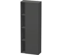 Duravit Armoire haute DuraStyle 1238 (DS1238R4949) 1 porte droite 50×24×140 cm Graphite mat