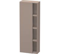 Duravit DuraStyle DS1238L4343 50x24x140cm, porte à gauche, basalte mat