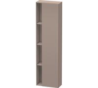 Duravit DuraStyle DS1248R4343 50x24x180cm, porte à droite, basalte mat