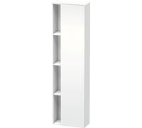 Duravit DuraStyle Armoire haute 1248, 1 porte battante, charnières à droite, hauteur : 1800mm, profondeur : 240mm, DS1248R1818, Couleur: Blanc Matt / Blanc Matt
