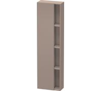 Duravit DuraStyle DS1248L4343 50x24x180cm, porte à gauche, basalte mat