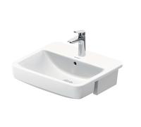 Duravit DuraStyle Basic - Lavabo 55 x 47 cm, avec trop-plein, trou de robinetterie, blanc 03765500002