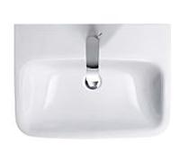 Duravit DuraStyle bassin 23196000001 60 x 44 cm, blanc, Wondergliss, avec robinet