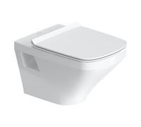 Duravit WC suspendu DuraStyle 2538090000, sans rebord, évacuation verticale, 54 cm, blanc