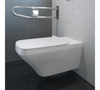 Duravit Cuvette WC suspendue DuraStyle 2559090000 pour handicapés saillie 70 cm sans rebord blanc