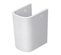 Duravit Semi-piédestal DuraStyle 0858310000 blanc suspendu 17,5x23 cm