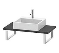 Duravit DuraStyle DS104C04949 pour Aufsatzbecken , 2000 , épaisseur 3 cm, graphite mat