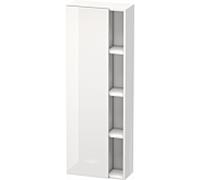 Duravit DuraStyle DS1238L2218 50x24x140cm, porte à gauche, blanc high gloss / blanc mat