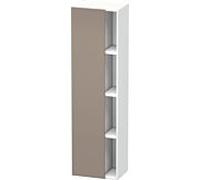 Duravit DuraStyle DS1249L4318 50x36x180cm, porte à gauche, basalte mat / blanc mat