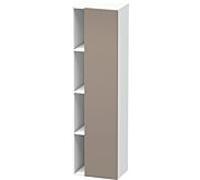 Duravit DuraStyle DS1249R4318 50x36x180cm, porte à droite, basalte mat / blanc mat
