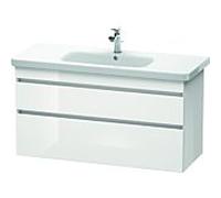 Duravit Meuble sous-lavabo DuraStyle DS649502222 113x44,8x61 cm 2 tiroirs Blanc brillant