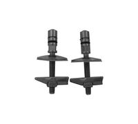 Duravit DuraStyle Jeu de charnières d’abattant WC, 0061761000,