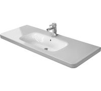 Duravit DuraStyle lavabo 120x48 cm rectangulaire classique-de meuble-avec plateau blanc brillant 2320120000