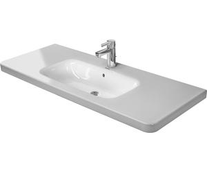 Duravit DuraStyle lavabo 120x48 cm rectangulaire classique-de meuble-avec plateau blanc brillant 2320120000
