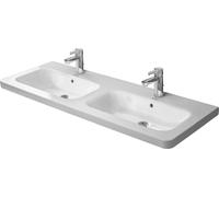 Duravit DuraStyle lavabo 130x48 cm rectangulaire de meuble-double blanc brillant 2338130000