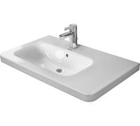 Duravit DuraStyle lavabo 80x48 cm rectangulaire classique-de meuble-avec plateau blanc brillant 2325800000