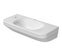 Duravit DuraStyle lave-mains 0713500009 50 x 22 cm, blanc, trou de coulée de gauche, avec trop - plein