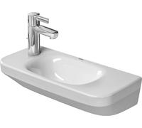 Duravit DuraStyle - Lave-mains 50x22 cm, avec un trou pour robinet à droite, blanc 0713500008