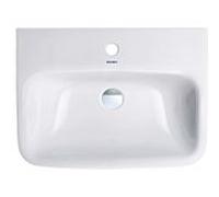 Duravit DuraStyle Med bassin 23246000001 60 x 44 cm, blanc, Wondergliss, sans trop - plein