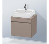Duravit DuraStyle Meuble bas pour plan de toilette, 1 tiroir, DS530004343,