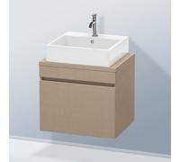 Duravit DuraStyle Meuble bas pour plan de toilette, 1 tiroir, DS530007575,