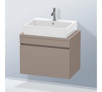 Duravit DuraStyle Meuble bas pour plan de toilette, 1 tiroir, DS530104343,