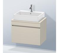 Duravit DuraStyle Meuble bas pour plan de toilette, 1 tiroir, DS530109191,