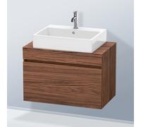 Duravit DuraStyle Meuble bas pour plan de toilette, 1 tiroir, DS530202121,
