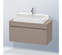 Duravit DuraStyle Meuble bas pour plan de toilette, 1 tiroir, DS530404343,